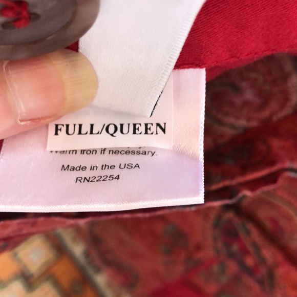 Restoration Hardware full Queen duvet cover cotton - Picture 3 of 6